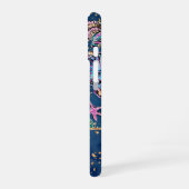 水中ブルーリュックス | Pastel金ゴールドシーシェル iPhone 16ケース (左側面)