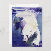 水中ベア1999 ポストカード (正面/裏面)