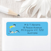 水中ホッケー ラベル (インサイチュ)