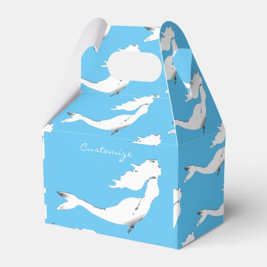 水中ホワイトマーメイドスイミングサンダー_コーブ フェイバーボックス (正面サイド)