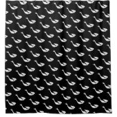 水中ホワイトマーメイドダイビングサンダー_コーブ シャワーカーテン (正面)