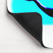 水中マーメイドスイミング マウスパッド (コーナー)