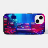 水中ミュージックスタジオ iPhoneケース (裏面横)