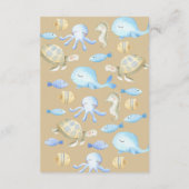 水中ワミーブックベビー エンクロージャーカード (裏面)