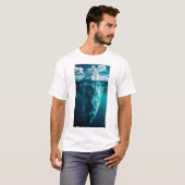 水中ワンダーランド – アイスバーグ写真T-shir Tシャツ (正面フル)
