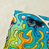 水中ワンダーランド ビーチタオル (インサイチュ)