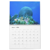 水中世界暦 カレンダー (3月 2026)