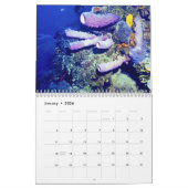 水中世界暦 カレンダー (1月 2026)