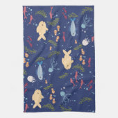 水中世界 キッチンタオル (縦)