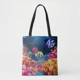 水中世界 トートバッグ