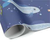 水中世界 ラッピングペーパー (ロールコーナー)