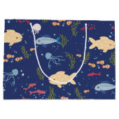 水中世界 ラージペーパーバッグ (裏面)