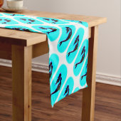 水中人魚の泳ぎ ショートテーブルランナー (インサイチュ)