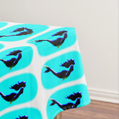 水中人魚の泳ぎ テーブルクロス (インサイチュ)