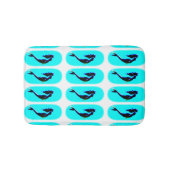 水中人魚の泳ぎ バスマット (正面)