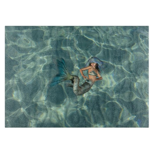 水中人魚 カッティングボード (正面)