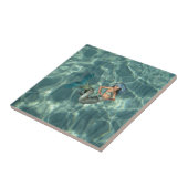 水中人魚 タイル (側面)