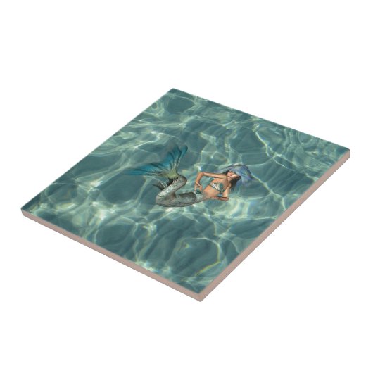 水中人魚 タイル (側面)