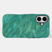 水中写真の魚の群れ Case-Mate iPhoneケース (裏面 (横))