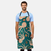 水中動物とのシームレスな海、銅 エプロン (着用した状態)