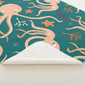 水中動物とのシームレスな海、銅 シェルパブランケット (3/4)