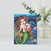 水中友だちポストカード ポストカード (スタンド正面)