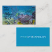 水中名刺 名刺 (正面/裏面)