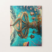 水中回転木馬2デイリージグソーパズルRec ジグソーパズル (縦)