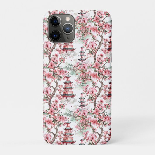 水中国の彩塔 – さくらんぼ花(10) Case-Mate iPhoneケース (裏)