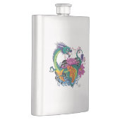 水中国の竜コイ魚 フラスク (右)