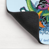 水中国の竜コイ魚 マウスパッド (コーナー)