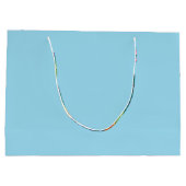 水中国の竜コイ魚 ラージペーパーバッグ (裏面)