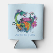 水中国の竜コイ魚 缶クーラー (正面)