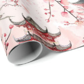 水中国の色さくらんぼ(7) ラッピングペーパー (ロールコーナー)