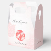 水中国の色の牡丹結婚の フェイバーボックス (オープン)