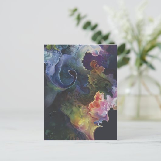 水中城*** ポストカード (スタンド正面)