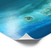 水中堆積物の形成鍵ウェスト近く、フロー フォトプリント            (角)