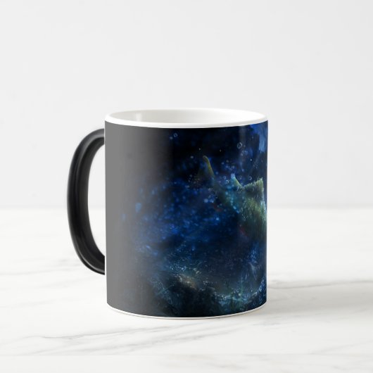 水中場面|おもしろいなギフト モーフィングマグカップ (正面左)