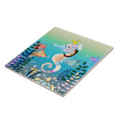 水中場面、タイル タイル (側面)