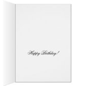 水中庭園用ハッピーバースデーグリーティングカード (内側 (右))