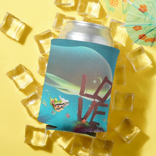 水中恋愛 缶クーラー (インサイチュ 夏)