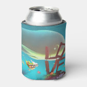 水中恋愛 缶クーラー (缶正面)