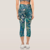 水中抽象芸術ファンタジー カプリレギンス (裏面)