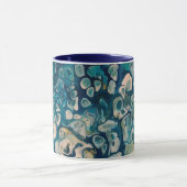 水中抽象芸術ファンタジー マグカップ (中央)