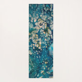 水中抽象芸術ファンタジー ヨガマット (裏面)