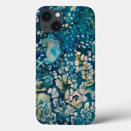 水中抽象芸術ファンタジー Case-Mate iPhoneケース (裏面)