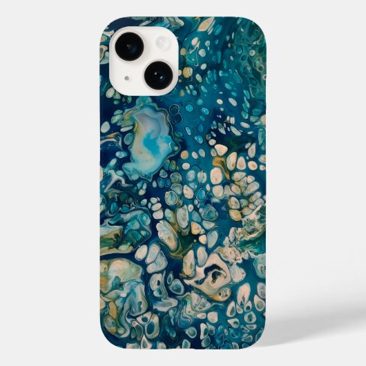 水中抽象芸術ファンタジー Case-Mate iPhoneケース (裏面)