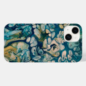 水中抽象芸術ファンタジー Case-Mate iPhoneケース (裏面 (横))