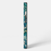 水中抽象芸術ファンタジー iPhoneケース (左側面)