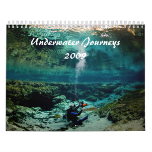 水中旅行の2009年の版 カレンダー